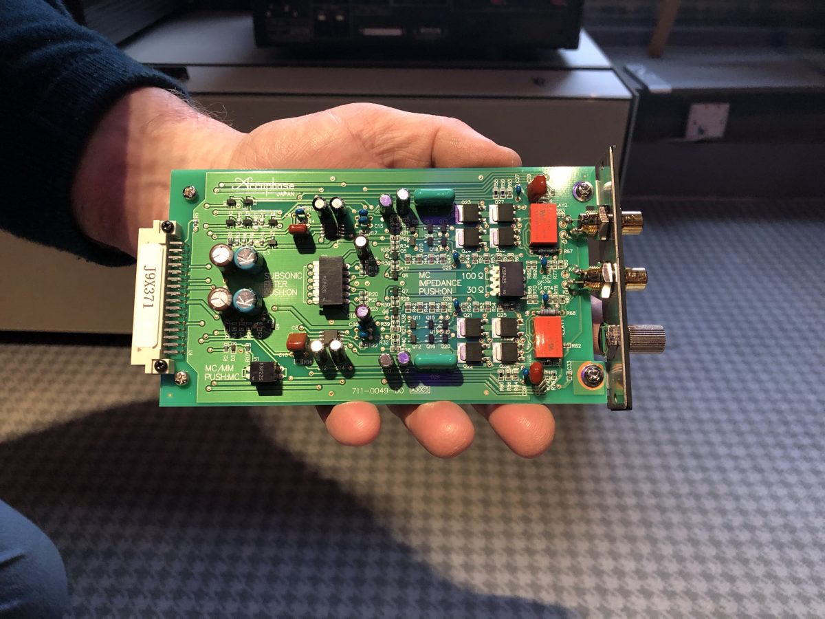 Accuphase phono board module for integrated amplifier