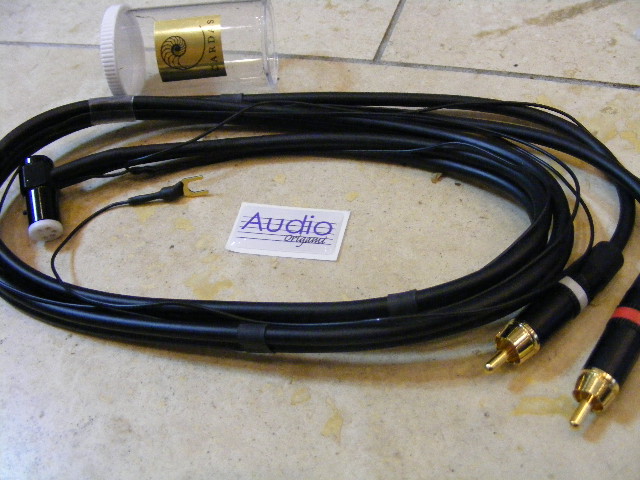 Audio Origami tonearm cable for Linn or SME