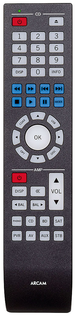 Arcam CDS50 SACD/CD Player remote