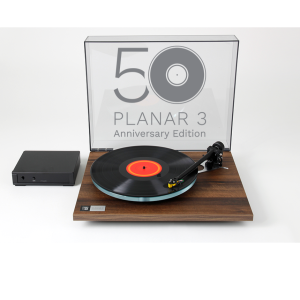 Rega Planar 3 turntable 50th Anniversary Edition with neo psu and exact mm cartridge for vinyl replay from loud and clear glasgow, scotland, uk