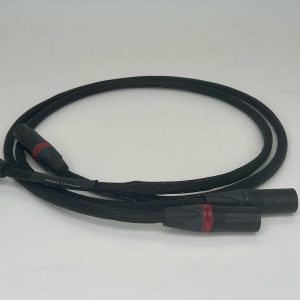 chord company signature xlr balanced interconnects 1m pair em-dem hi-fi audio cables