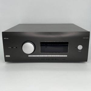 Arcam AV40 AV Processor Front View Pre-owned Available At Loud & Clear Glasgow, Scotland.