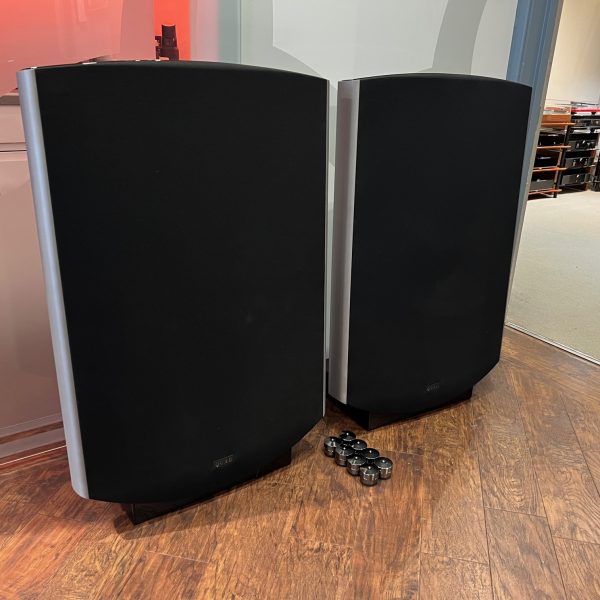 Quad ESL2805 Loudspeaker Left Side View Pre-owned Available at Loud & Clear Glasgow, Scotland.