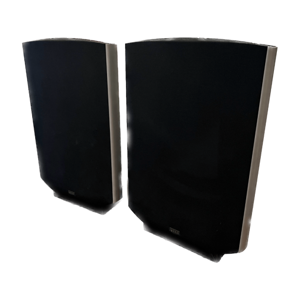Quad ESL 2805 electrostatic speakers right View No background Pre-owned, Available at Loud and Clear Glasgow, Scotland, UK