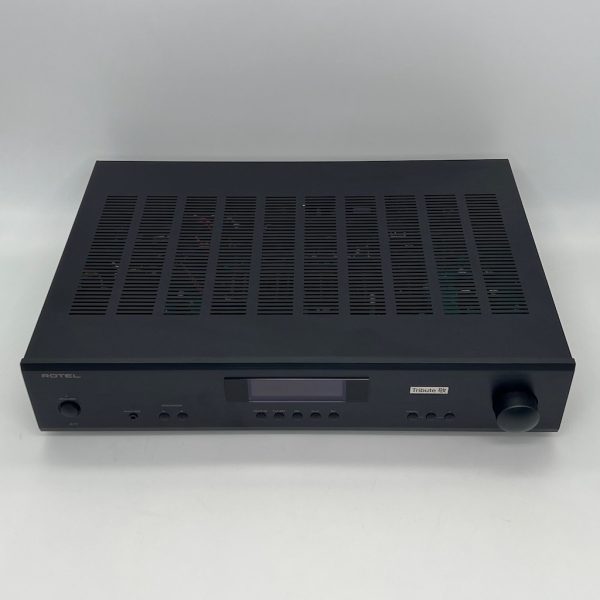 Rotal A11 Tribute Integrated Amplifier Black Top View Pre-owned Available from Loud & Clear Glasgow, Scotland.