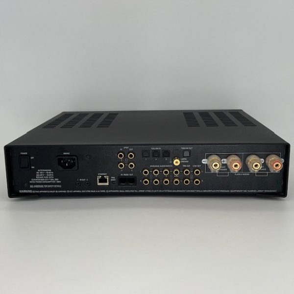 linn majik ds-i all in one amplifier, pre-owned from loud and clear glasgow, hi-fi - rear view