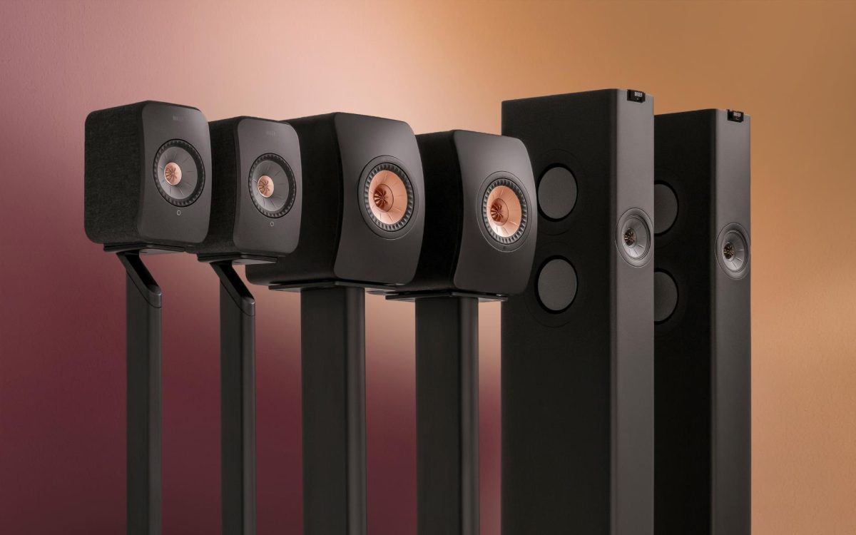 kef wireless black friday festive promo with lsx ii, ls50 wireless ii and ls60 wireless all in carbon black finish, speakers from loud and clear hi-fi, glasgow, scotland, uk