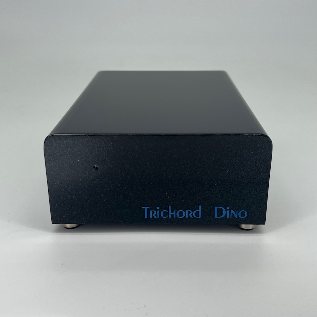 Trichord Dino Phono Stage Front View Pre-owned, available from Loud and Clear Glasgow, Scotland. U.K.