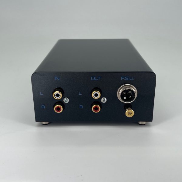 Trichord Dino Phono Stage Rear View Pre-owned, available from Loud and Clear Glasgow, Scotland. U.K.