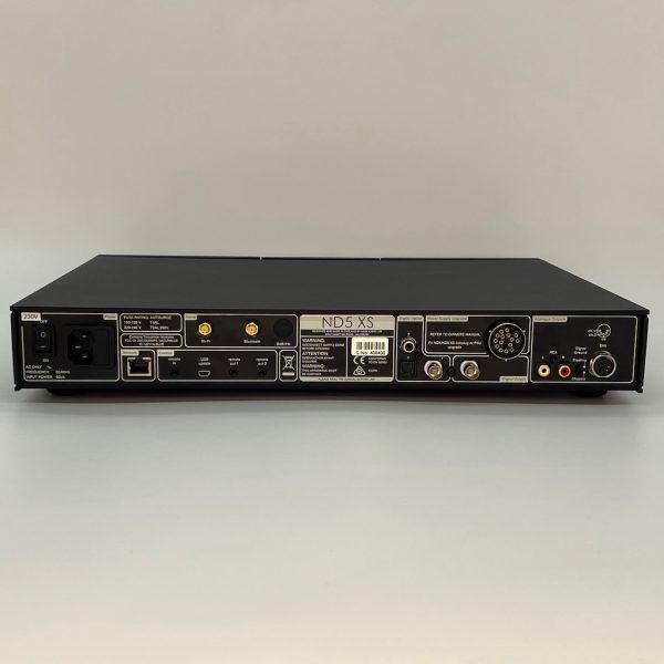 Naim Audio NDS XS Music Streamer 400400 Rear View Pre-owned, Available from Loud & Clear Glasgow, Scotland, U.K.