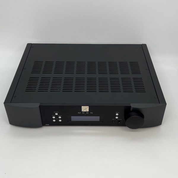 Moon ACE Streaming Amplifier Black Top View Pre-owned. Available from Loud and Clear Glasgow, Scotland U.K.
