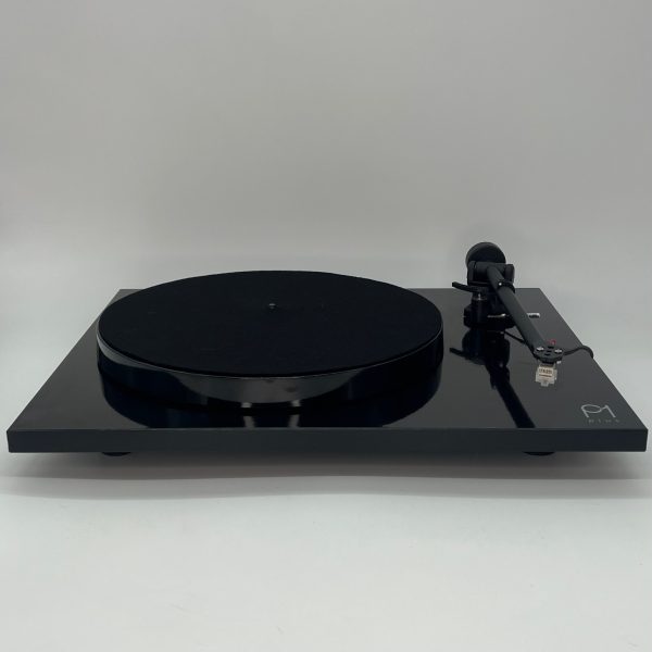 Rega Planar 1 Plus Turntable With Phono Pre-amplifier No Lid View Pre-owned, Available from Loud and Clear Glasgow, Scotland, UK.