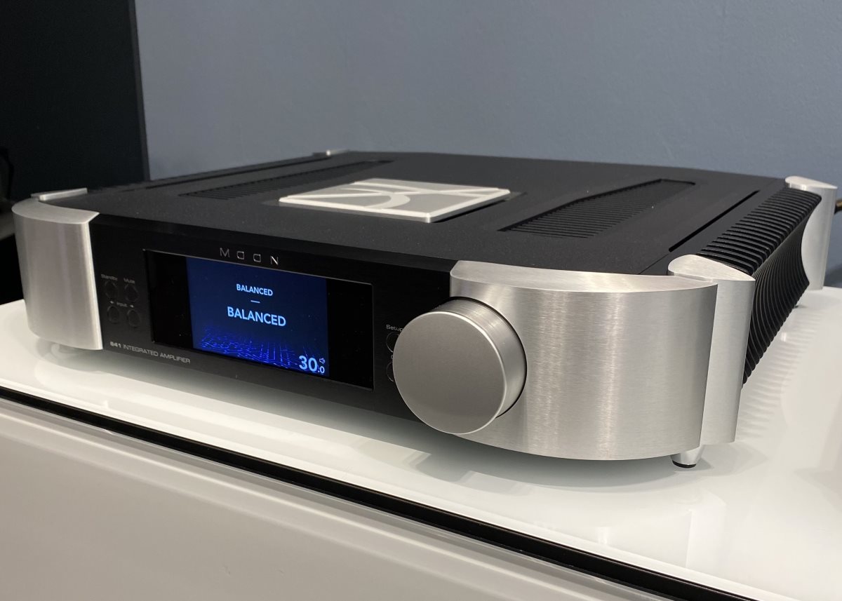 MOON by sim audio audiophile 641 Integrated Amplifier from north collection at loud and clear hi-fi, glasgow, scotland, uk