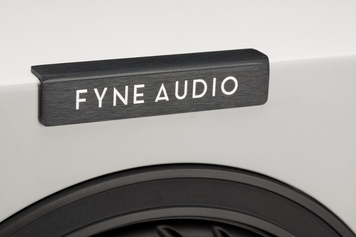 Fyne Audio 702SP special production Floorstanding Speaker in piano gloss white fo made in scotland, uk, high-end hi-fi from loud and clear glasgow