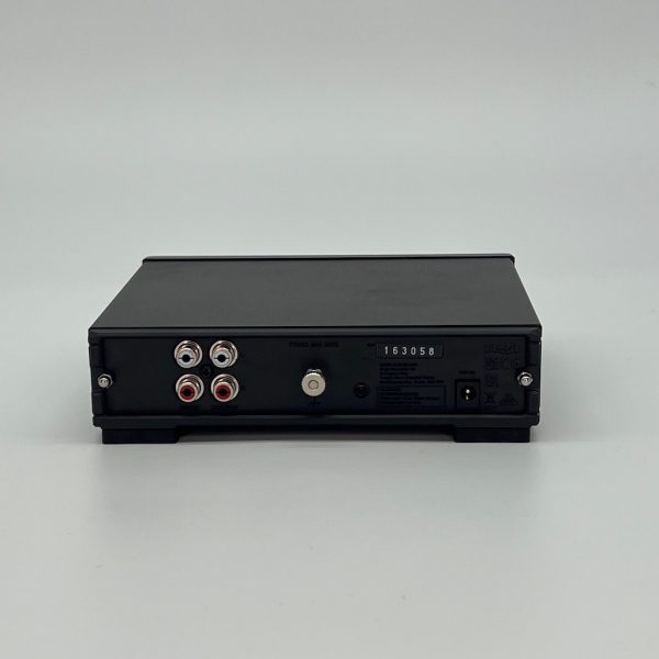 Rega Fono MM Mk5 Moving Magnet Phono Preamplifier Rear View Pre-Owned, Available at Loud and Clear Glasgow, Scotland, UK.