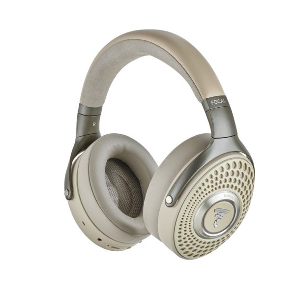 focal Bathys wireless noise cancelling headphones dune finish luxury lifestyle audio from loud and clear glasgow, scotland, uk