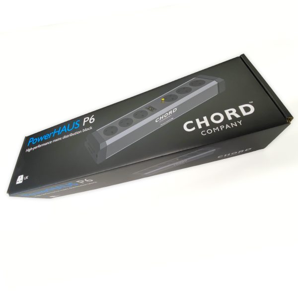 The Chord Company Powerhaus P6 Mains Conditioner New Gallery 1, Available at Loud and Clear Glasgow, Scotland, U.K.