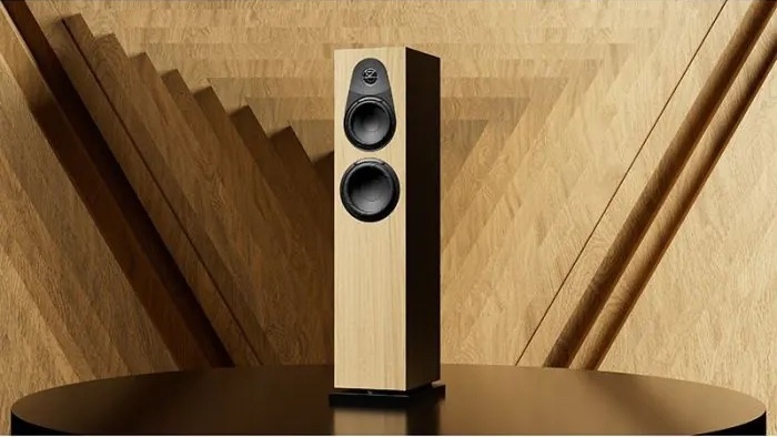 Linn 150 Floorstanding Speakers New Satin Black Lifestyle 1, Available at Loud and Clear Glasgow, Scotland, U.K.