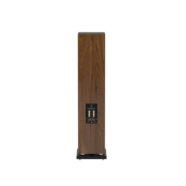 Linn 150 Floorstanding Speakers New Walnut rear View, Available at Loud and Clear Glasgow, Scotland, U.K.