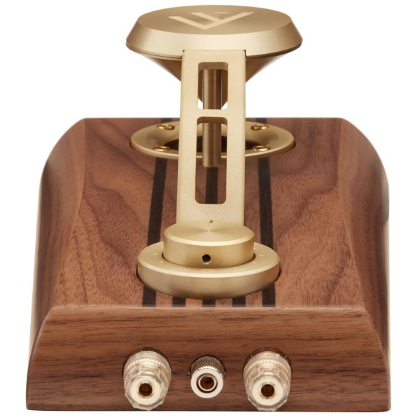 Fyne Audio SuperTrax Super Tweeter Walnut Rear View New made in scotland, uk, high-end hi-fi from loud and clear glasgow