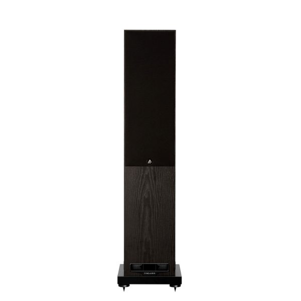 Fyne-F501E-Front-Grille-On-Floorstanding-Speakers, Available at Loud and Clear Glasgow Hifi Shop, Glasgow, Scotland, U.K.