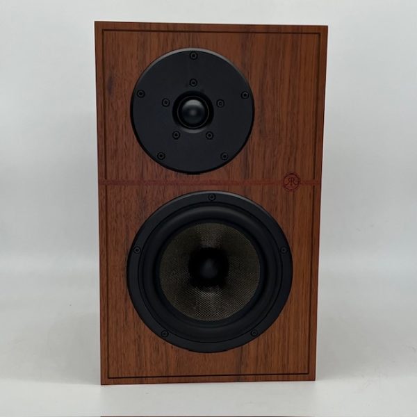 Revival Audio Atalante 3 Stand Mount Speakers with matching stands Front 1 View Pre-Owned, Available at Loud and Clear Glasgow, Scotland, U.K.