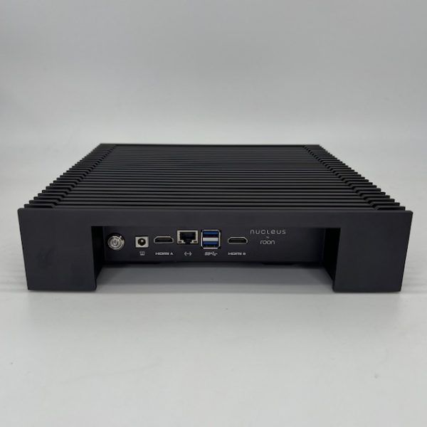 Roon Nucleus Audio Server Rear View Ex-Demonstration, Available at Loud and Clear Glasgow, Scotland, U.K.