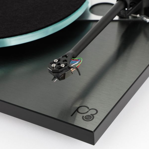 Rega Planar 3 RS Turntable With Cartridge and Power Supply New Front tonearm, Available at Loud and Clear Glasgow, Scotland, U.K.