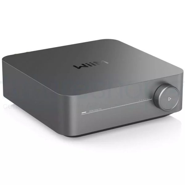 Wiim Amp Pro Streaming Amplifier New Side View, Available at Loud and Clear Glasgow, Scotland, U.K.