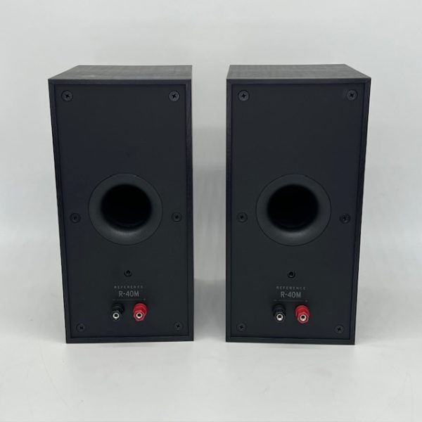 Klipsch Reference R-40M Bookshelf Speakers Pre-Owned Rear View, Available at Loud and Clear Glasgow, Scotland, U.K.