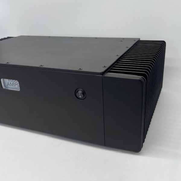 Moor Amps Angel 6 Stereo Power Amplifier Pre-Owned Rear View, Available at Loud and Clear Glasgow, Scotland, U.K.