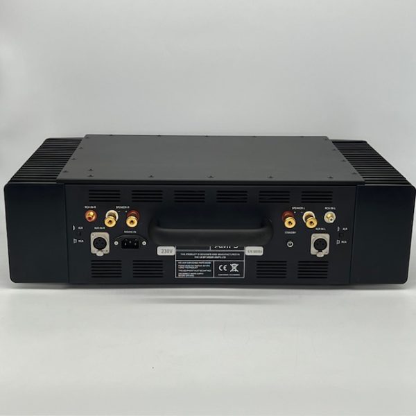 Moor Amps Angel 6 Stereo Power Amplifier Pre-Owned Right View, Available at Loud and Clear Glasgow, Scotland, U.K.