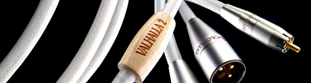 Nordost Valhalla 2 Analogue Interconnect Cables Banner New, Available at Loud and Clear Hi-fi Shop in Glasgow, Scotland, U.K.