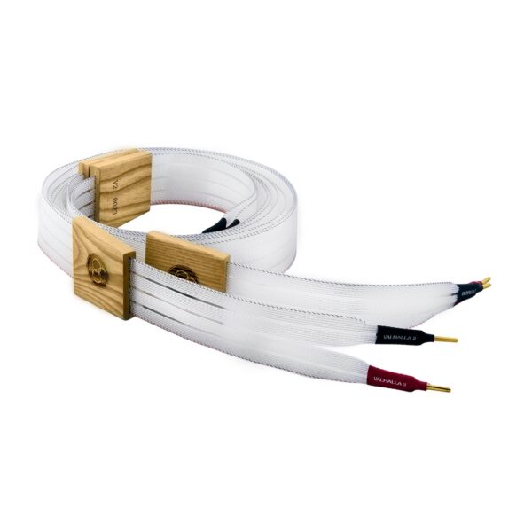 Nordost Valhalla 2 Speaker Cable Banana New, Available at Loud and Clear Hi-fi Shop in Glasgow, Scotland, U.K.