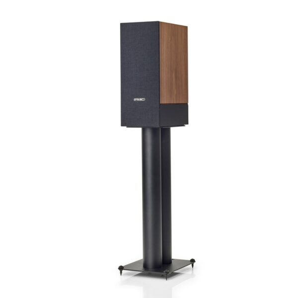 pmc-Prophecy1-walnut-3q-grille-stand-mount-speakers, Available at Loud & Clear Glasgow, Scotland, U.K.