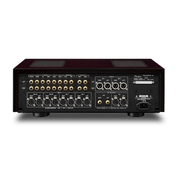 Accuphase C-3900 Preamplifier New Rear View, Available from Loud and Clear Glasgow, Scotland. U.K.