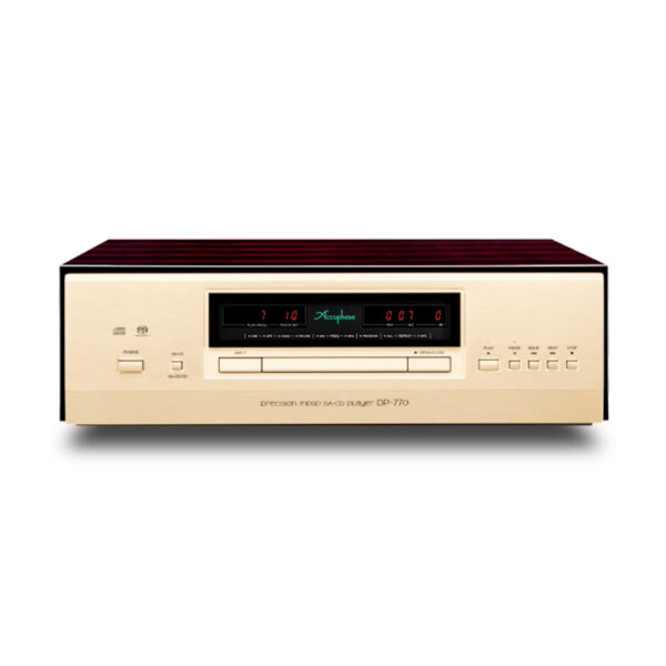 Accuphase DP-770 SACD Player New Front View, Available from Loud and Clear Glasgow, Scotland. U.K.