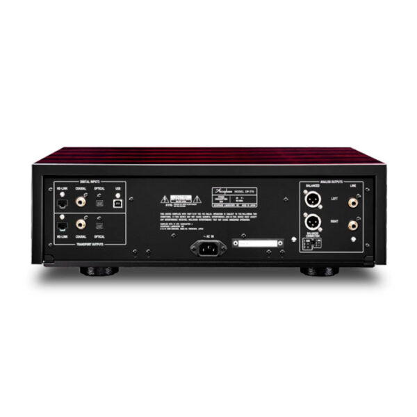 Accuphase DP-770 SACD Player New Rear View, Available from Loud and Clear Glasgow, Scotland. U.K.