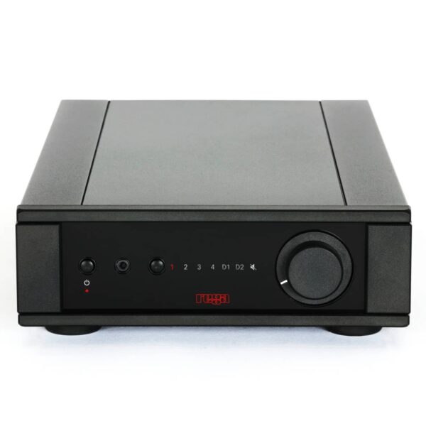 Rega Brio Mk7 Integrated Amplifier New Front View, Available at Loud and Clear Glasgow, Scotland, U.K.