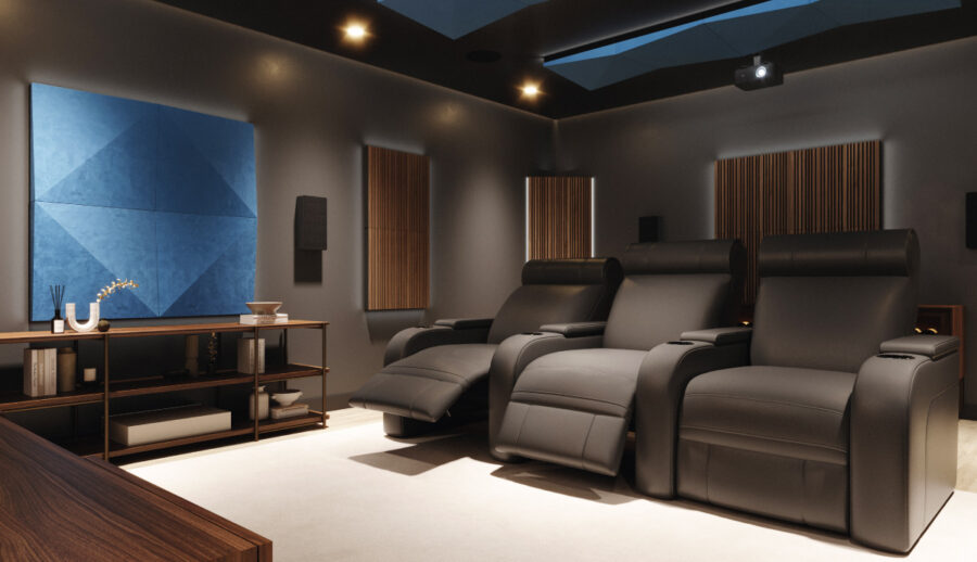Cinema Room with Artnovion Room Treatment