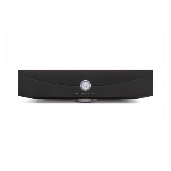 Linn Klimax Solo 500 Mono Power Amplifier New Black Front View-min, Available at Loud and Clear Hi-Fi, Glasgow, Scotland, UK