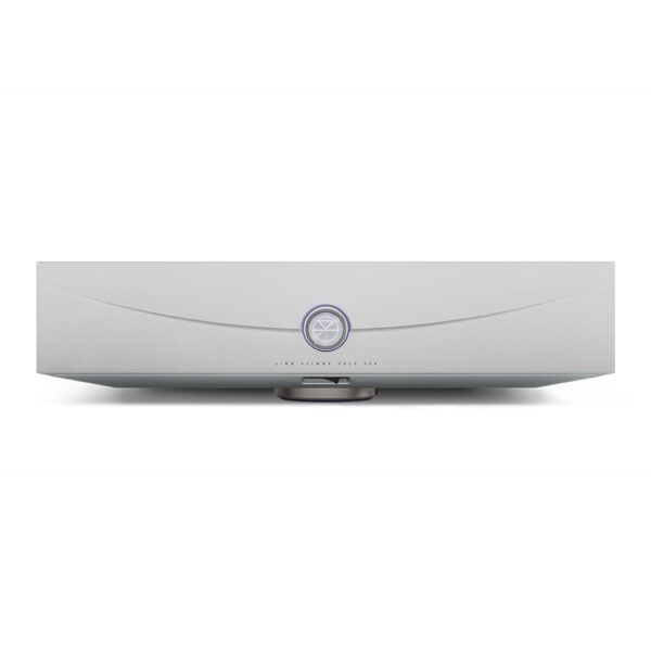 Linn Klimax Solo 500 Mono Power Amplifier New Silver Front View-min, Available at Loud and Clear Hi-Fi, Glasgow, Scotland, UK