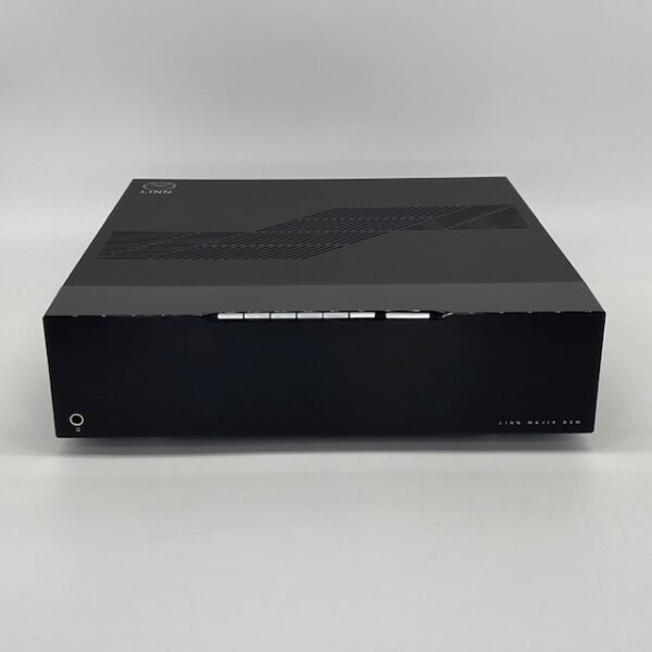 Linn Majik DSM:4 Streaming Amplifier Pre-Owned Front View, Available at Loud and Clear Glasgow, Scotland, U.K.