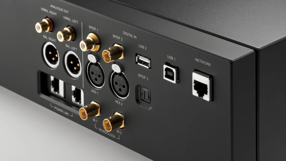 dCS Lina X Streaming DAC New Black Rear Lifestyle 1 View-min, high-end head-fi from loud and clear hi-fi, glasgow, scotland, uk