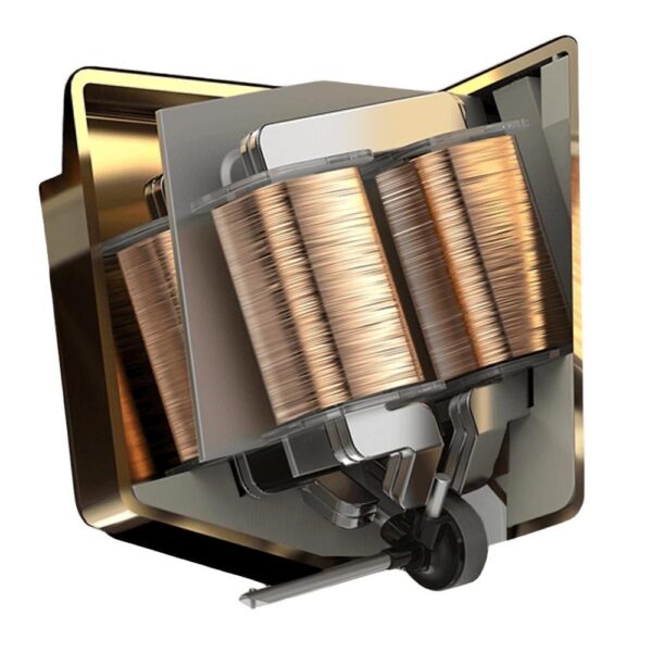 cut away image of audio-technica vmx moving magnet phono cartridge showing the new pure copper coils and centre shielding plate, turntable accessories from loud and clear hi-fi, glasgow, scotland, uk