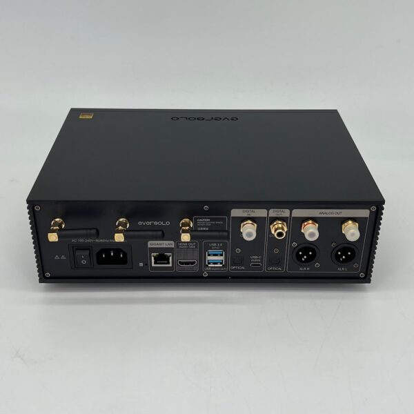 Eversolo DMP-A6 Streaming DAC Pre-Owned Rear View, Available at Loud and Clear Glasgow, Scotland, U.K.