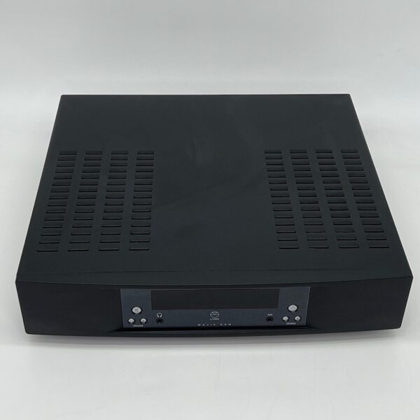 Linn Majik DSM:3 Black Streaming Amplifier Pre-Owned Top View, Available at Loud and Clear Glasgow, Scotland, U.K.