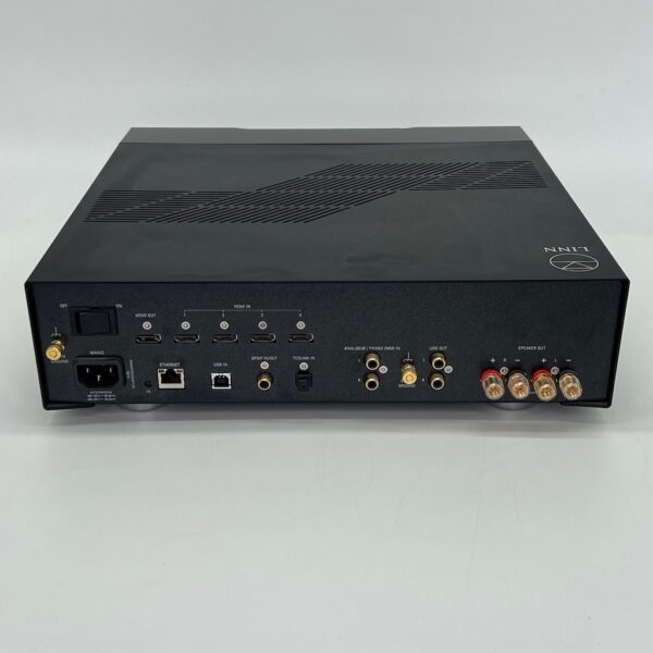 Linn Majik DSM:4 1529221 Streaming Amplifier Pre-Owned Rear View, Available at Loud and Clear Glasgow, Scotland, U.K.