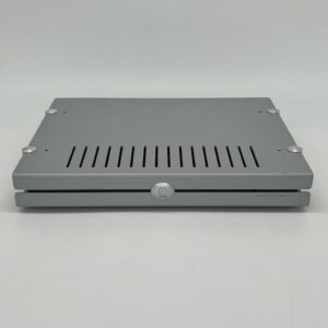 Linn Sneaky Music DS Streaming Amplifier Silver Pre-Owned Front View, Available at Loud and Clear Glasgow, Scotland, U.K.