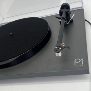 Rega Planar 1 Turntable With Carbon Cartridge Pre-Owned Arm View, Available at Loud and Clear Glasgow, Scotland, U.K.